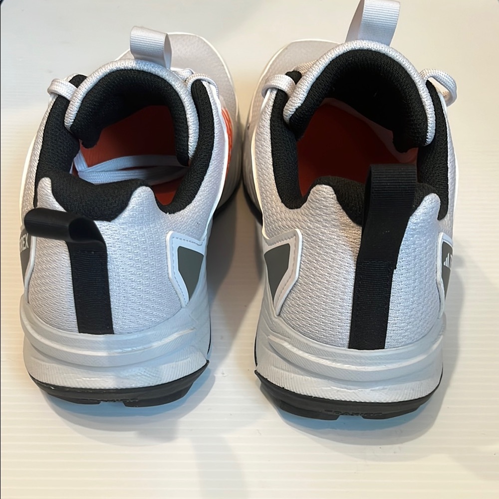 Adidas Terrex Trail Sneakers-White and Bright Orange - Picture 6 of 6